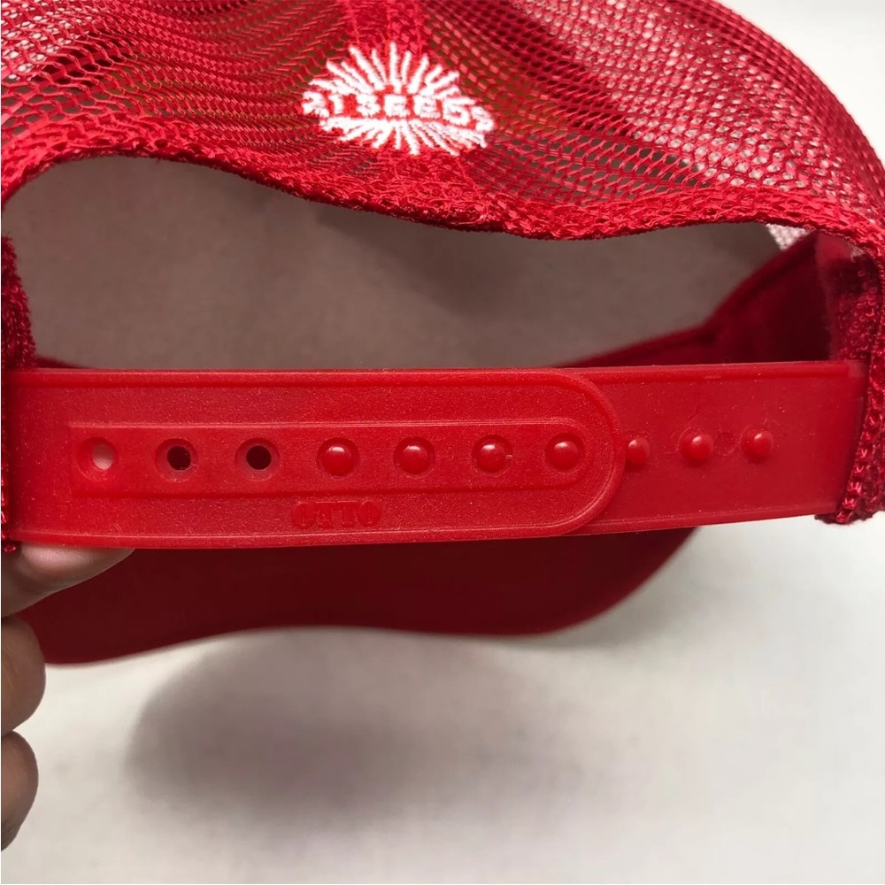 NWOT!! 21 Seeds “Girls Call The Shots”Hat Snapback Otto Red & White One Size - Picture 6 of 10